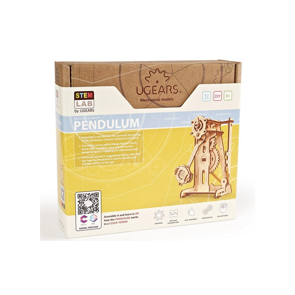 Конструктор Ugears Маятник (70133) - зображення 9