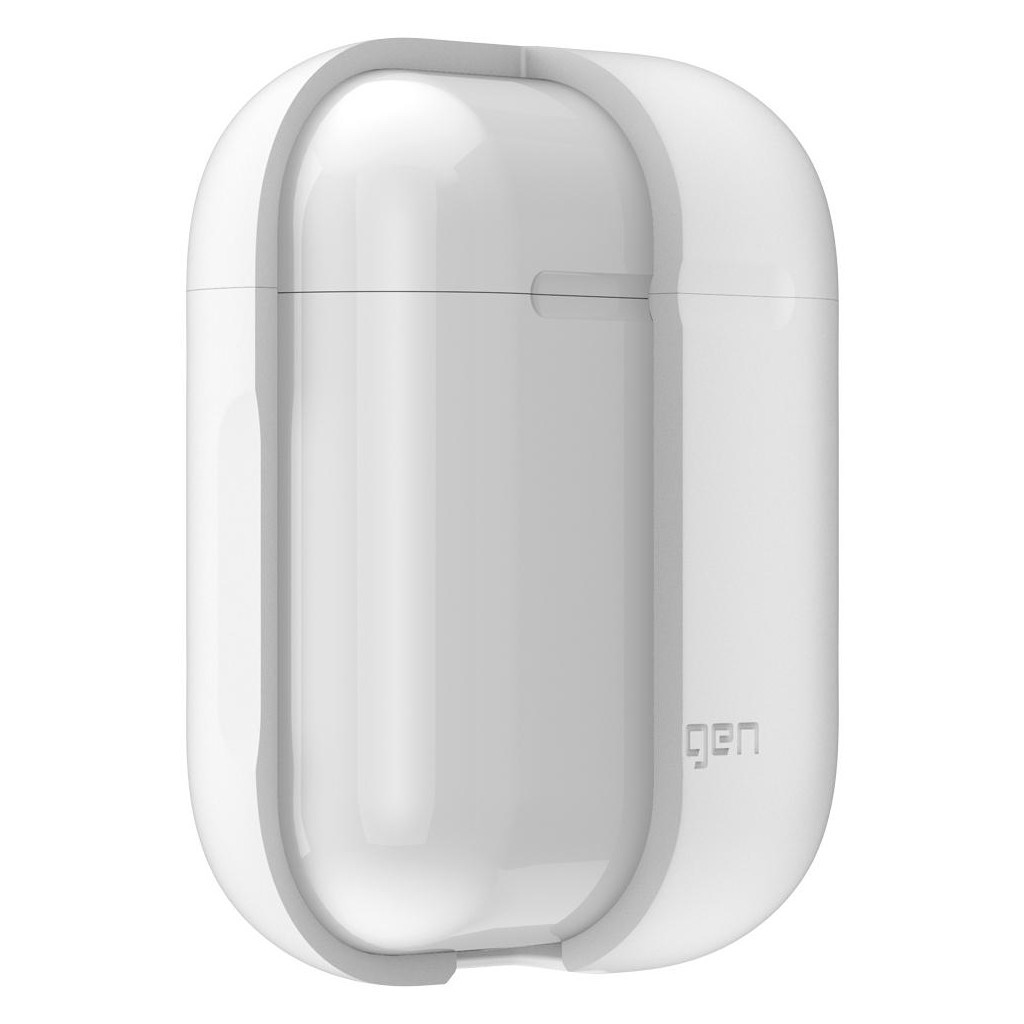 Чохол для навушників Spigen для AirPods Silicone White (066CS24809) - зображення 4