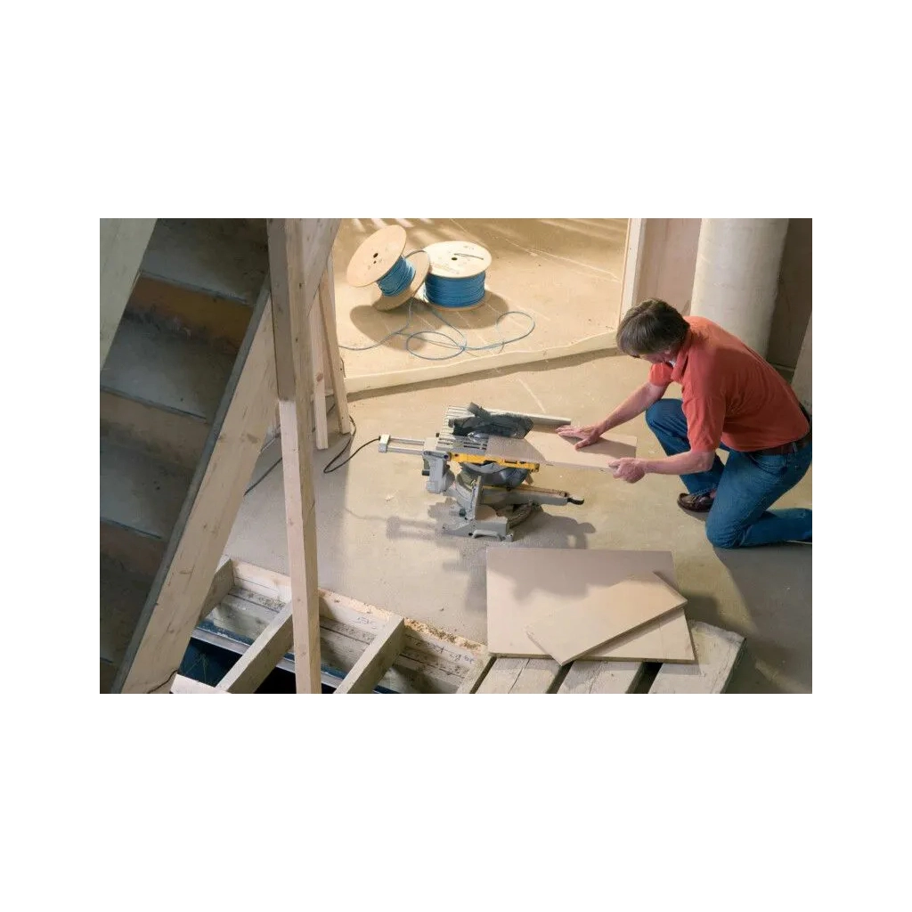 Торцювальна пила DeWALT 1500 Вт, диск 305х30мм, 2950 об/хв, (D27111) - изображение 12