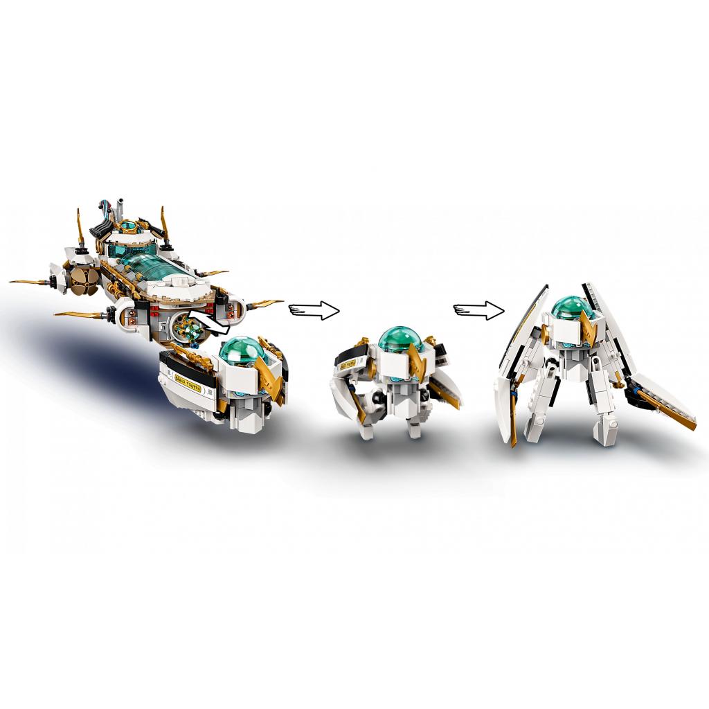 Конструктор LEGO Ninjago Підводний «Дар Долі» 1159 деталей (71756) - зображення 7