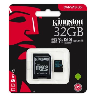 Карта пам'яті Kingston 32GB microSDHC class 10 UHS-I U3 Canvas Go (SDCG2/32GB) - зображення 4