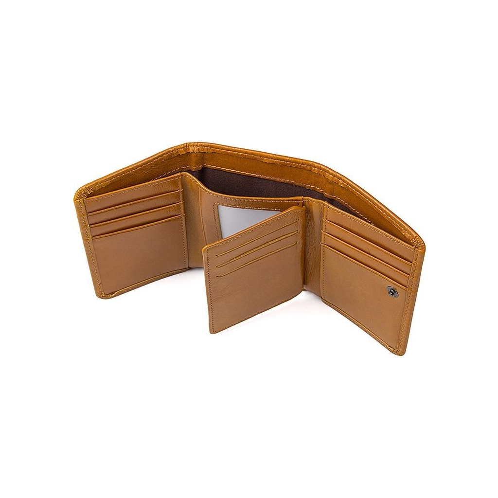 Гаманець Vintage Шкіряний Рудий (14597) - зображення 7