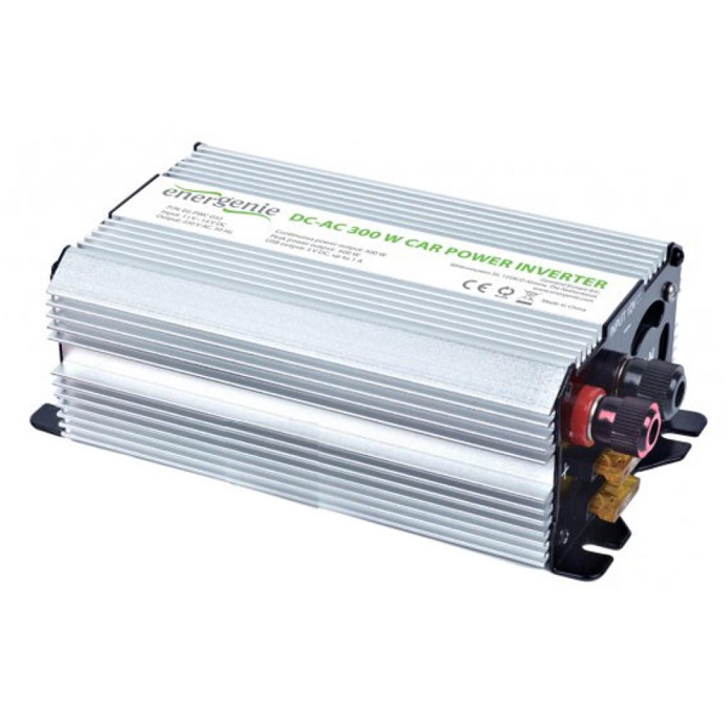 Автомобільний інвертор EnerGenie 12V/220V 300 Вт (EG-PWC-032) - зображення 3