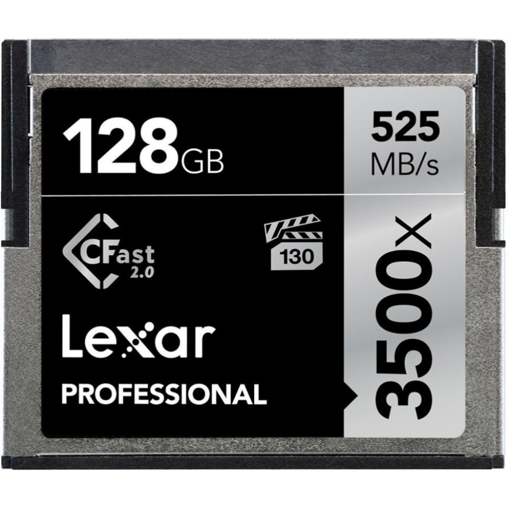 Карта пам'яті Lexar 128GB Compact Flash 3500x Professional (LC128CRBEU3500) - зображення 1