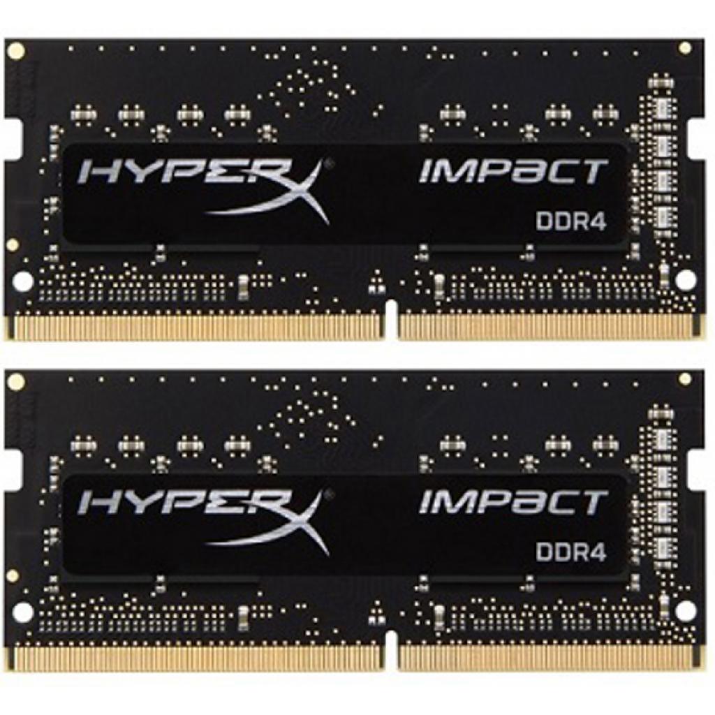 Модуль пам'яті для ноутбука SoDIMM DDR4 32GB (2x16GB) 2933 MHz HyperX Impact Kingston Fury (ex.HyperX) (HX429S17IB2K2/32) - изображение 1