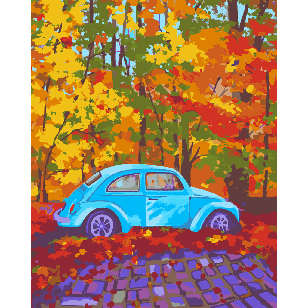 Картина по номерам Santi Осіння подорож 40*50 см (954687) - зображення 1