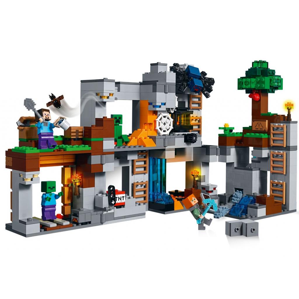 Конструктор LEGO MINECRAFT Пригоди в шахтах 644 деталі (21147) - зображення 3