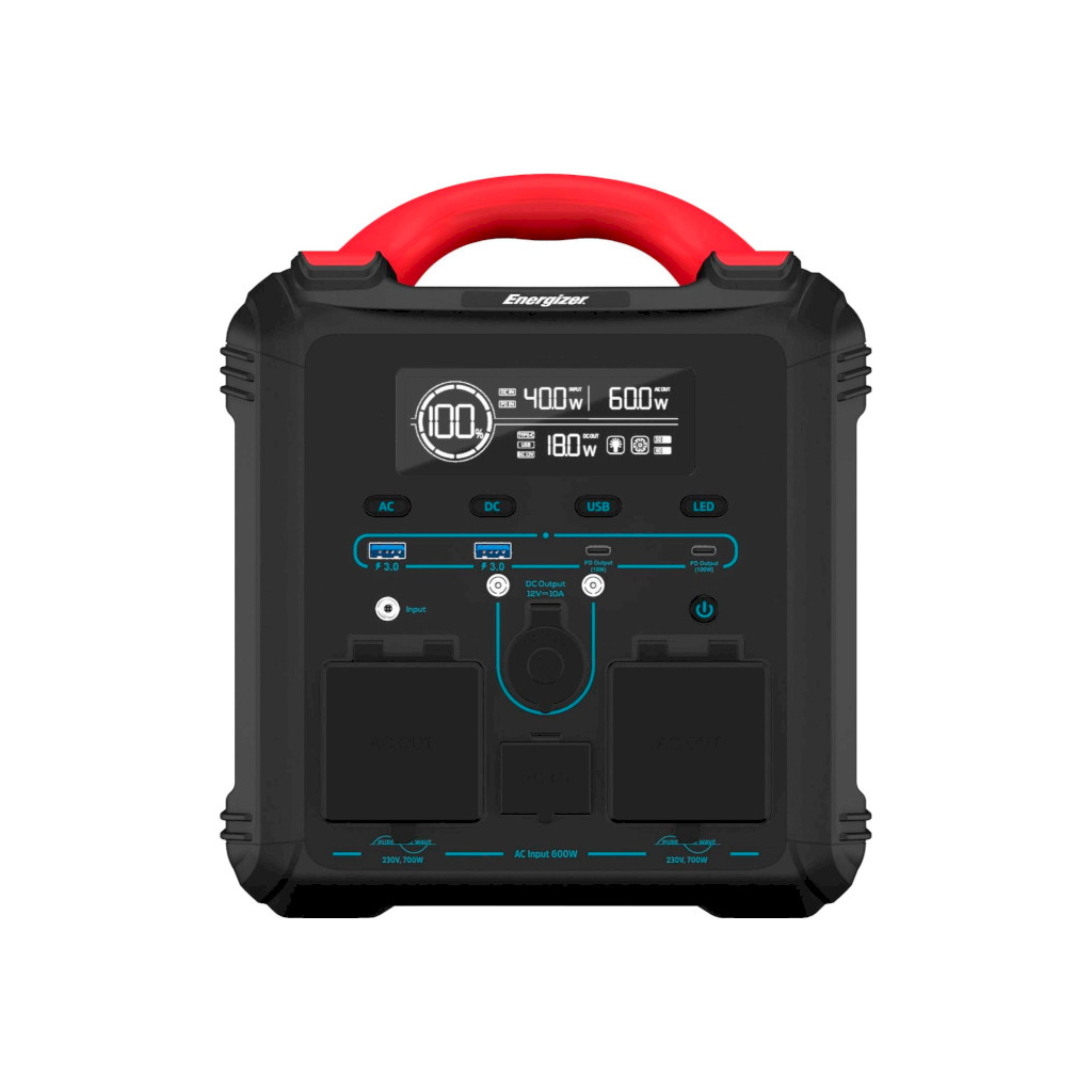 Зарядна станція Energizer 700W, 551Wh (PPS550W1F) - зображення 2