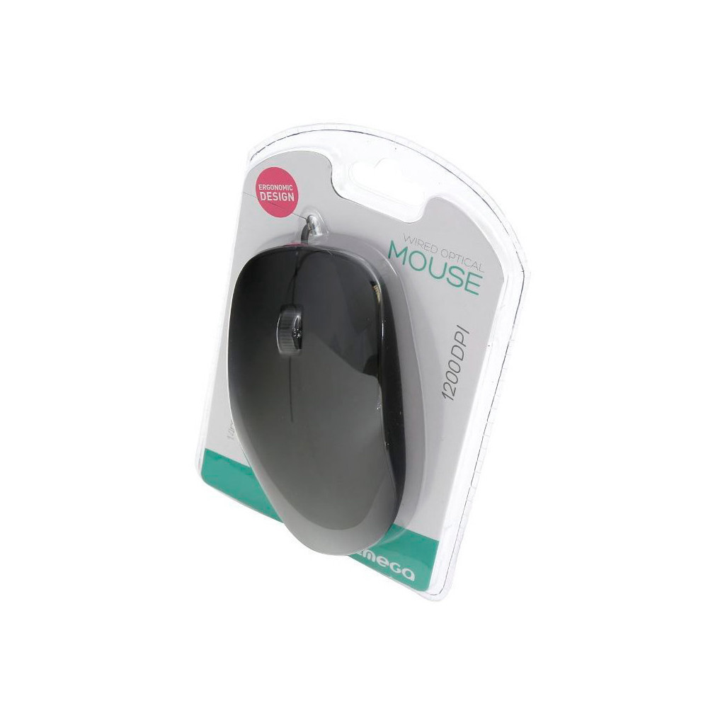 Мишка Omega OM-420B USB Black (OM0420CB) - зображення 5