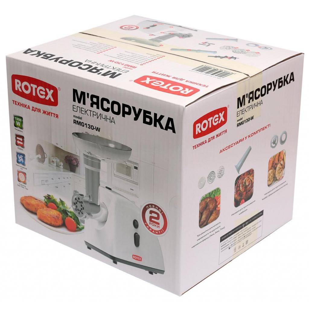 М'ясорубка Rotex RMG100-W - зображення 8