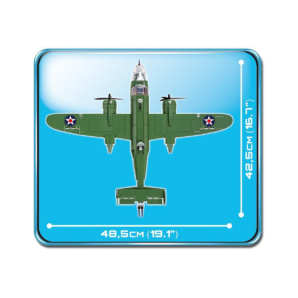 Конструктор Cobi Друга Світова Війна Літак B-25 Мітчелл, 500 деталей (COBI-5541) - зображення 11