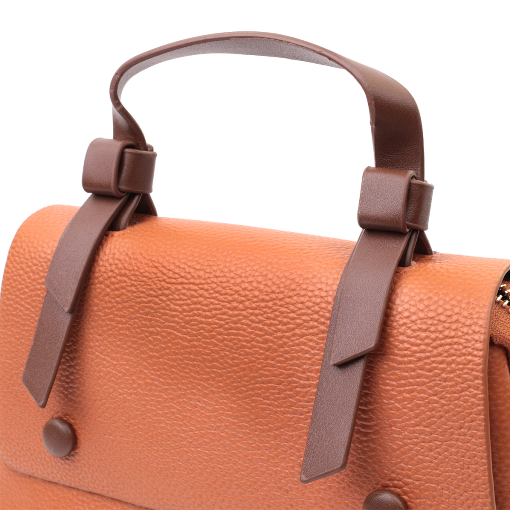 Сумка Vintage З натуральної шкіри Руда (22669) - зображення 8