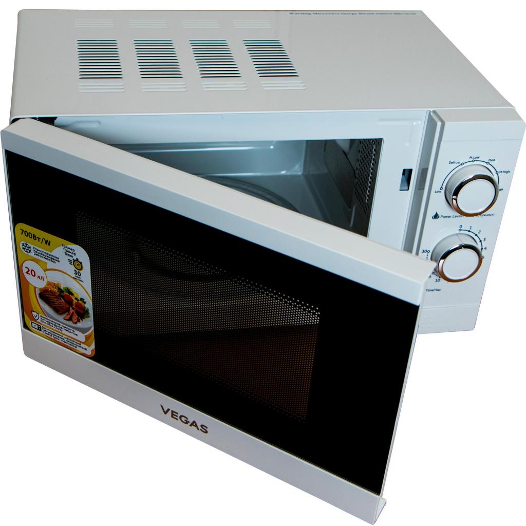 Мікрохвильова піч Vegas VME-2020SL - зображення 4