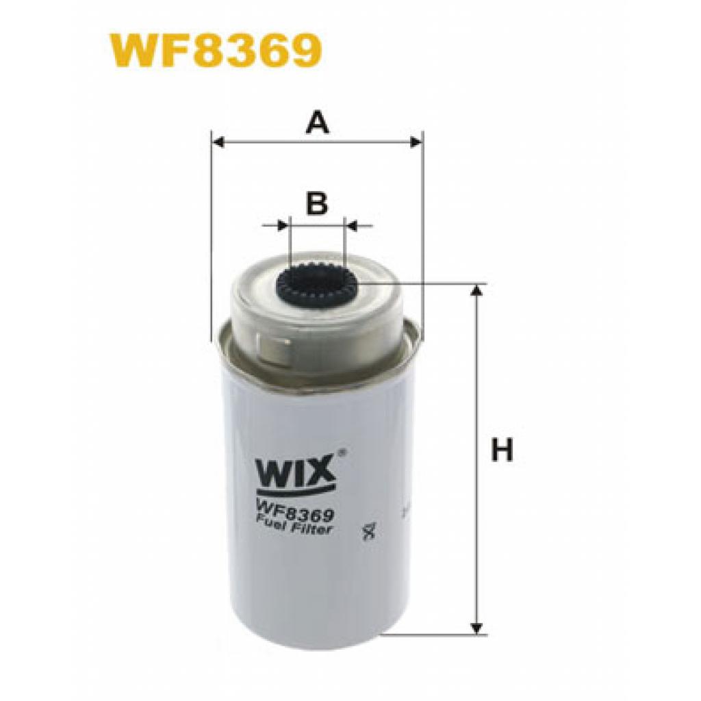 Фільтр паливний Wixfiltron WF8369 - зображення 1