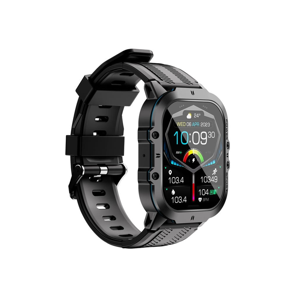 Смарт-годинник OUKITEL BT20 Black-blue (6931940742160) - зображення 3