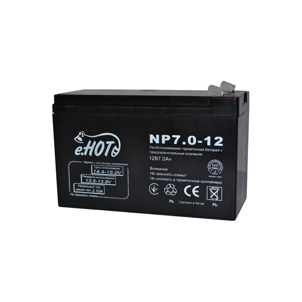 Батарея до ДБЖ Enot 12В 7 Ач (NP7.0-12) - зображення 1