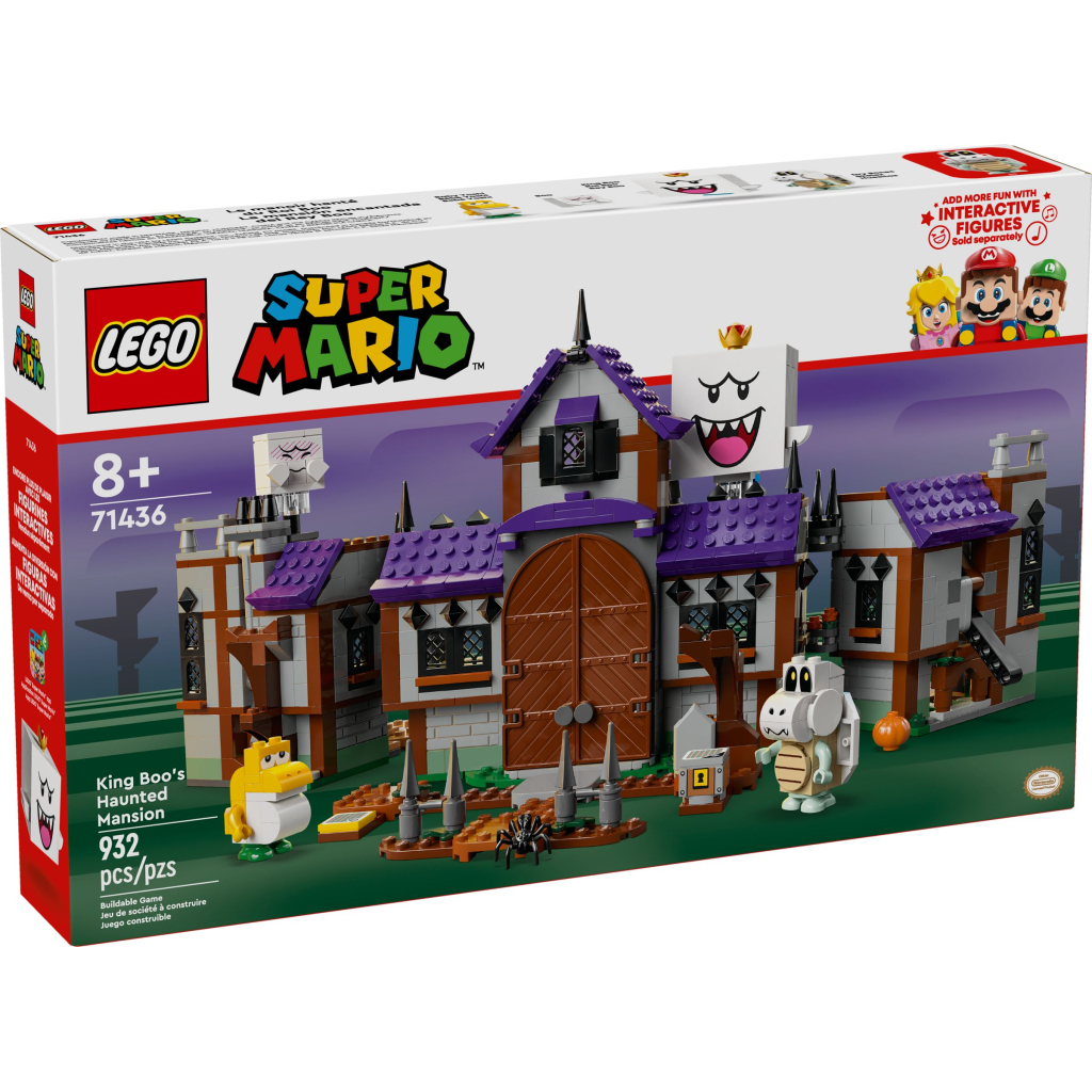 Конструктор LEGO Super Mario Садиба з привидами Бу-короля (71436) - зображення 1