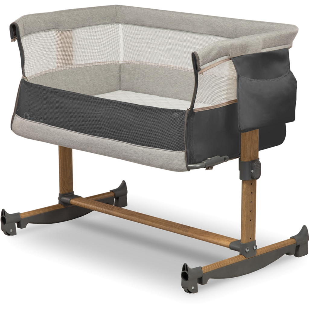 Ліжечко Lionelo приставне Leonie Grey Stone (LO-LEONIE GREY STONE) - зображення 8