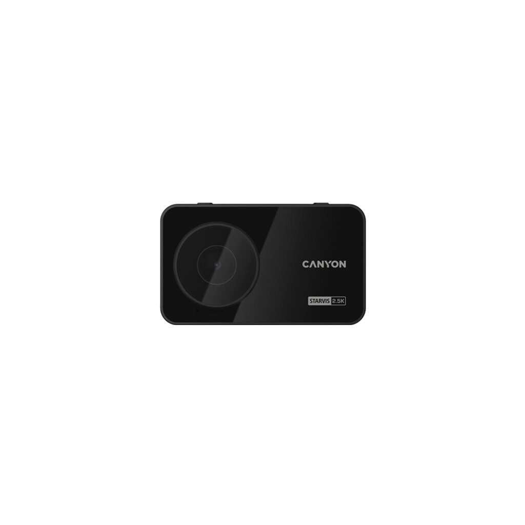 Відеореєстратор Canyon DVR25GPS WQHD 2.5K 1440p GPS Wi-Fi Black (CND-DVR25GPS) - зображення 1
