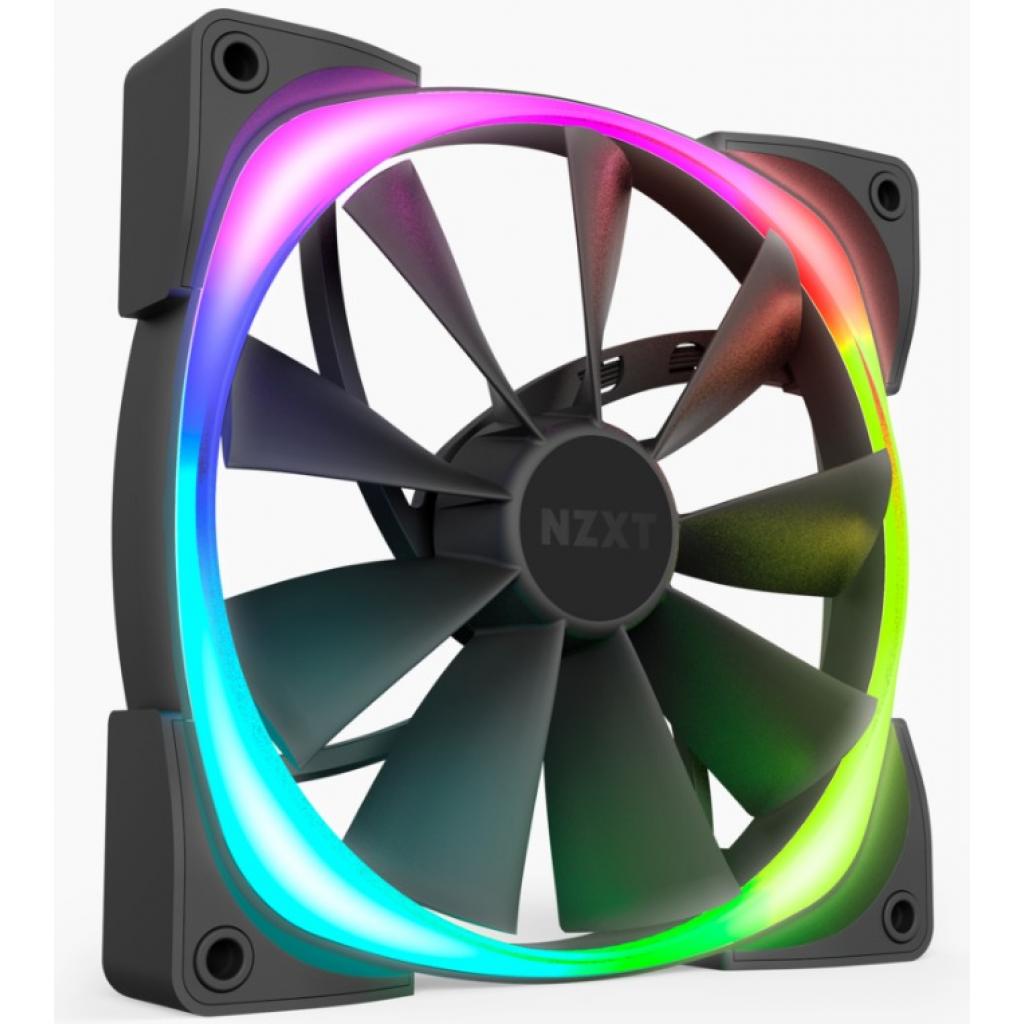 Кулер до корпусу NZXT Aer RGB 2 - Single (HF-28120-B1) - зображення 1