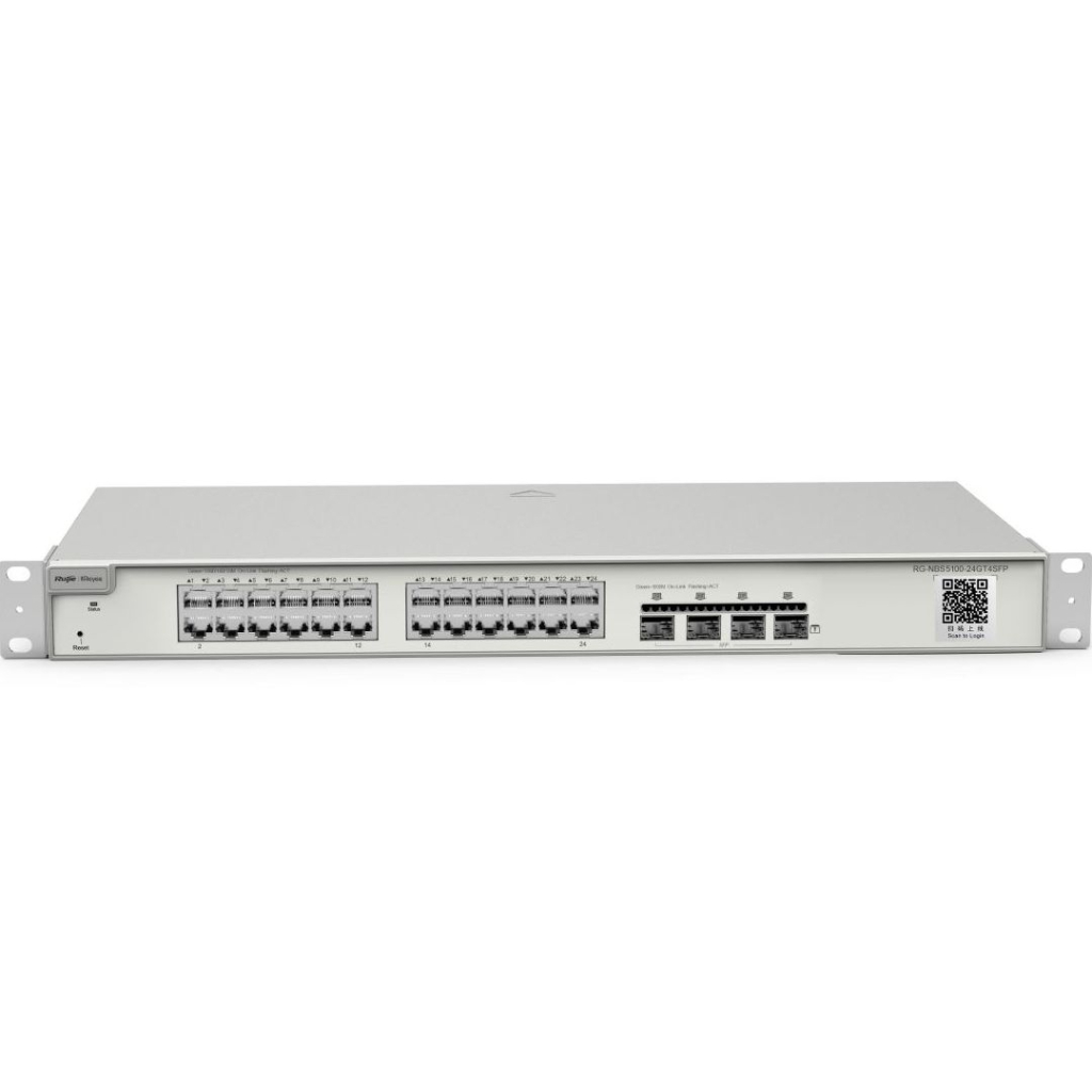 Комутатор мережевий Ruijie Networks RG-NBS5100-24GT4SFP - зображення 4