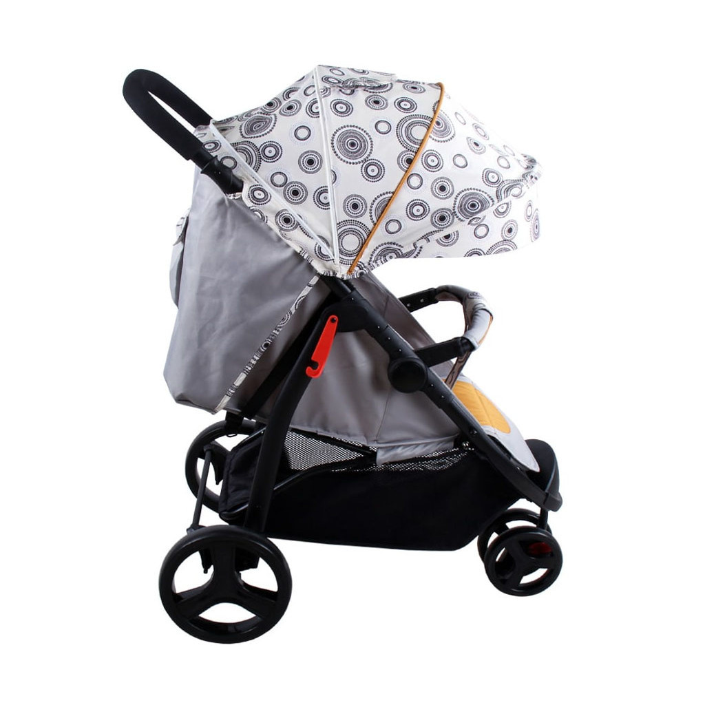 Коляска BabyHit Trinity Beige circles (14137) - зображення 2