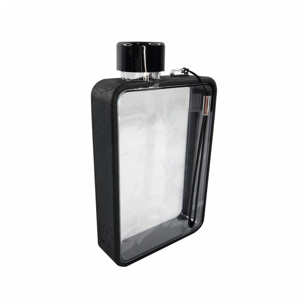 Пляшка для води Line Art Bella 380 мл чорна (60010118LA-01) - зображення 5