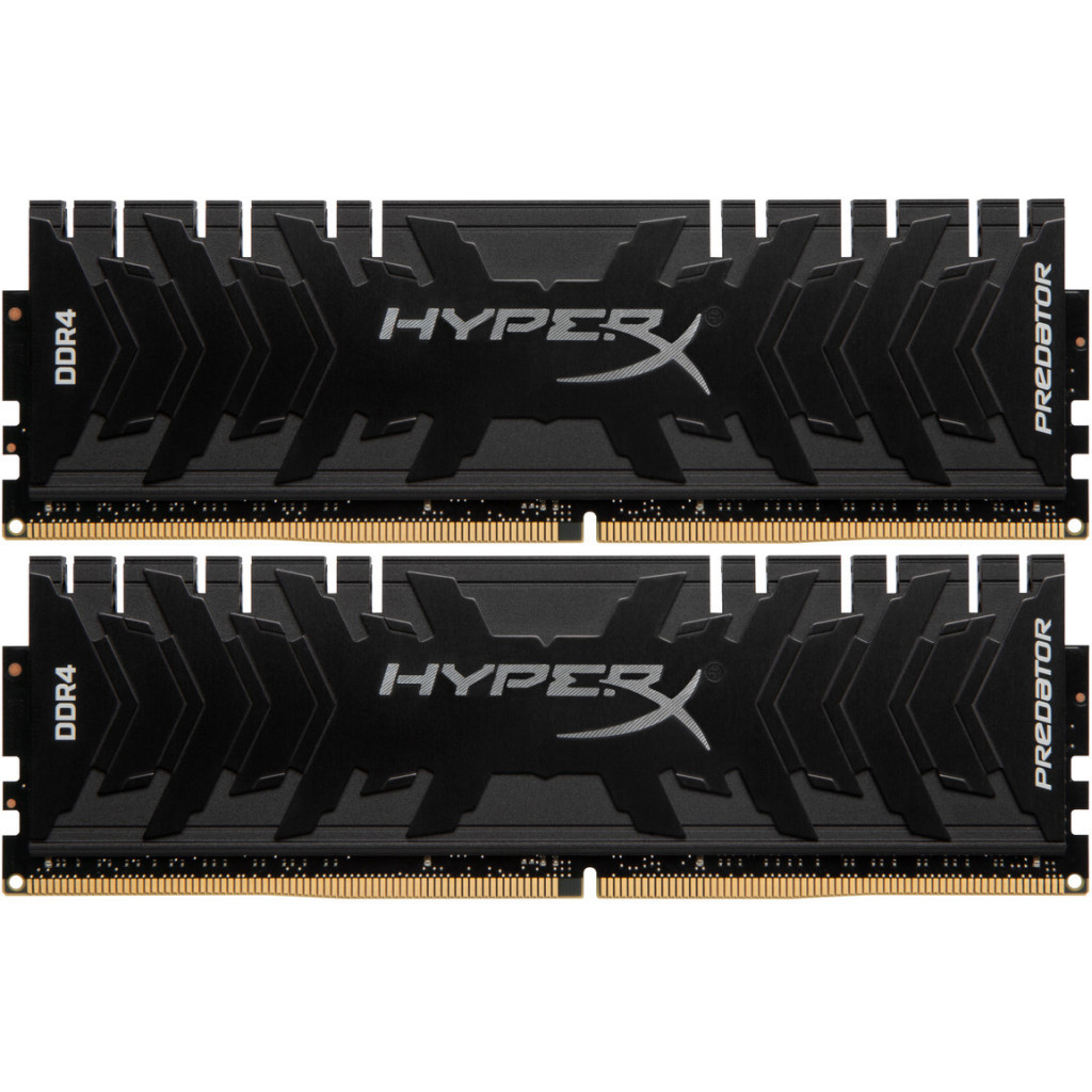 Модуль пам'яті для комп'ютера DDR4 16GB (2x8GB) 3600 MHz HyperX Predator Black Kingston Fury (ex.HyperX) (HX436C17PB4K2/16) - зображення 1