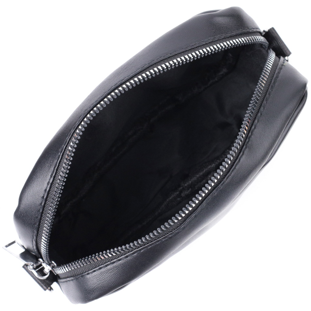 Сумка Vintage З монетницею з екошкіри Чорна (22796) - зображення 8