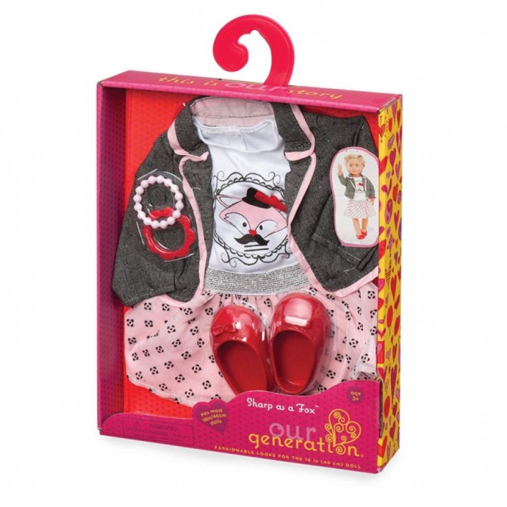 Аксесуар до ляльки Our Generation Куртка зі спідницею (BD30117Z) - зображення 3