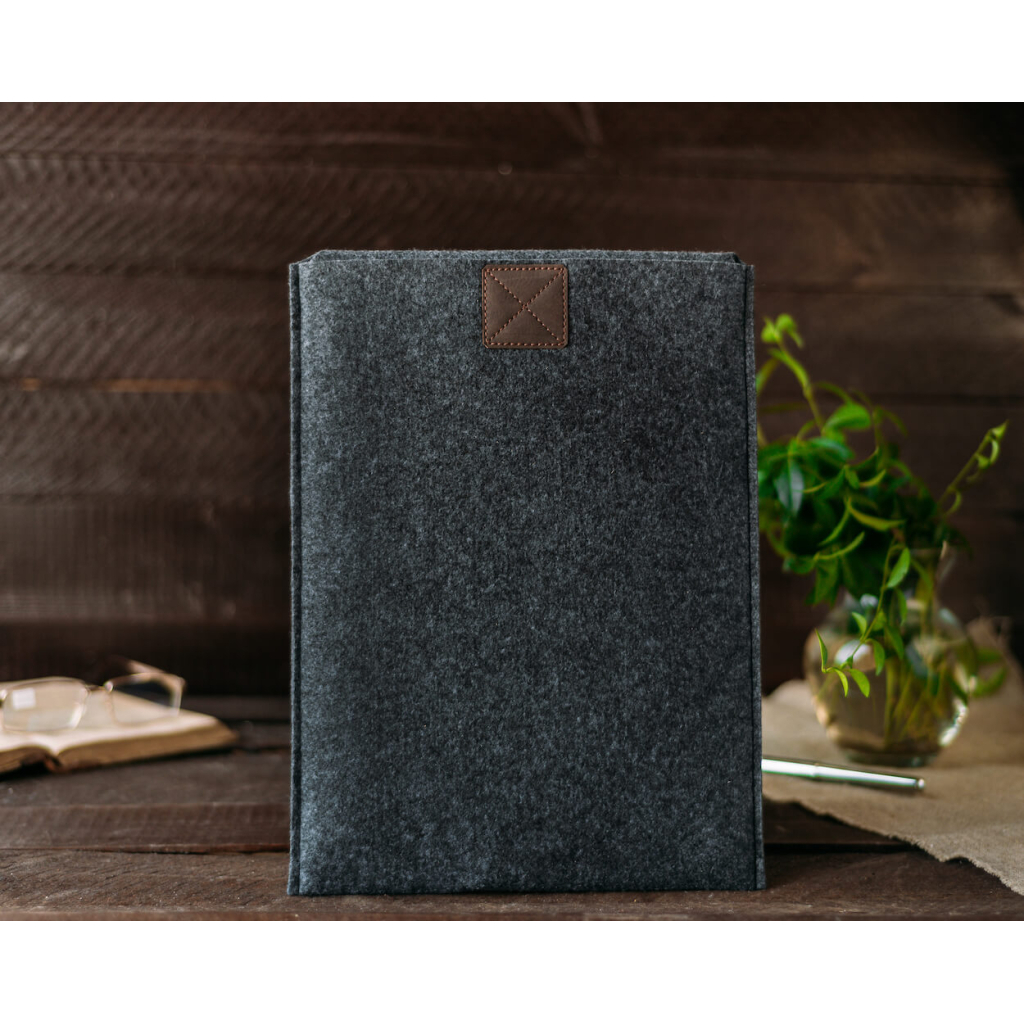 Чохол до ноутбука Gmakin 14" Macbook Pro, vertical, Gray (GM17-14) - зображення 4