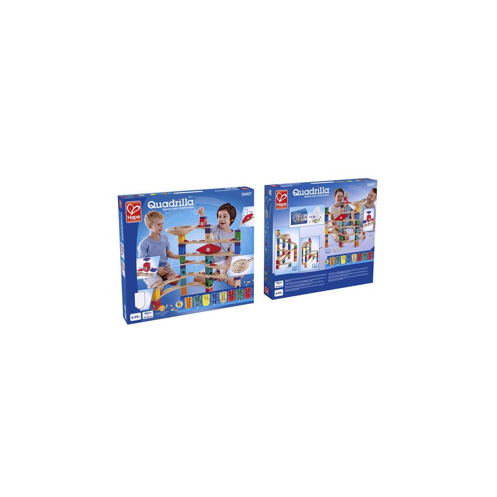 Конструктор Hape лабіринт Quadrilla Прискорення 136 елемента (E6007) - зображення 4