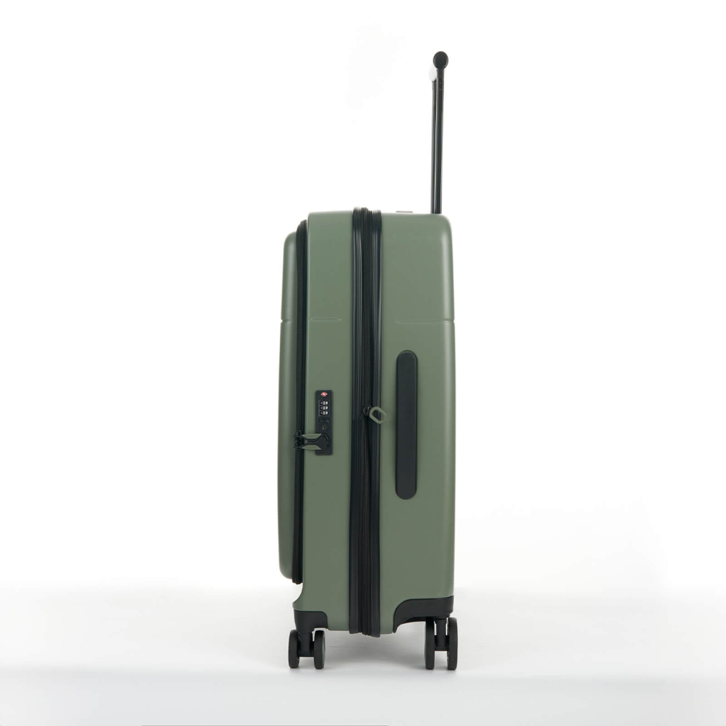 Валіза Bagland середня 72 л хакі (1140621767) - зображення 3