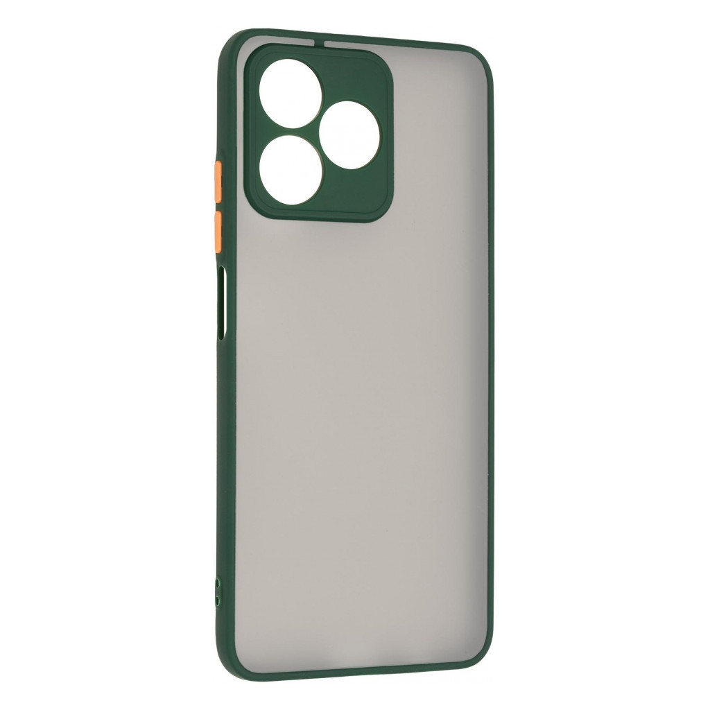 Чохол до мобільного телефона Armorstandart Frosted Matte Realme C51/C53 Dark Green (ARM72389) - зображення 1