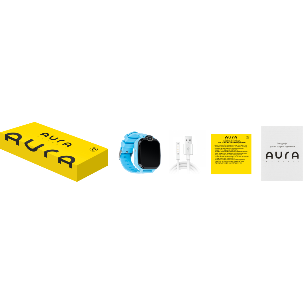 Смарт-годинник AURA A3 WIFI Blue (KWAA3BL) - зображення 5