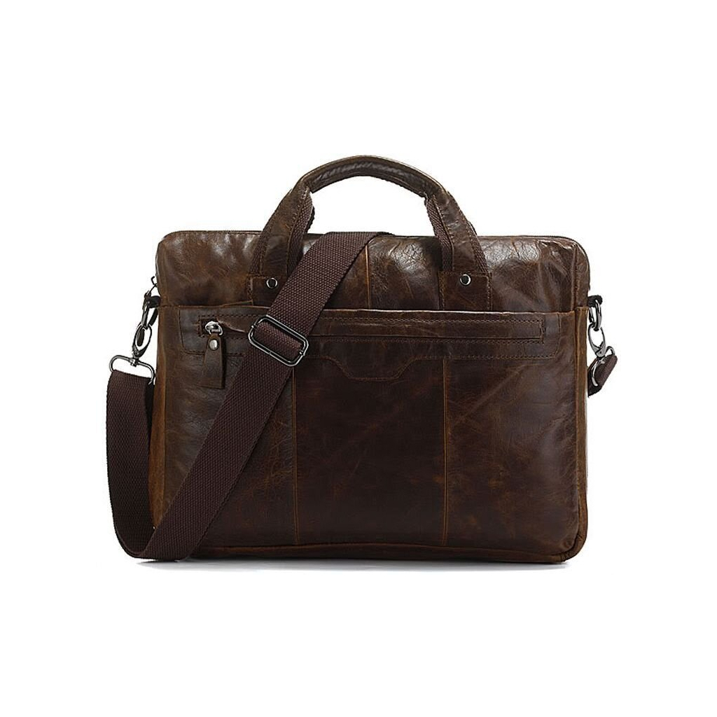 Сумка Vintage Шкіряна Коричнева (14059) - зображення 2