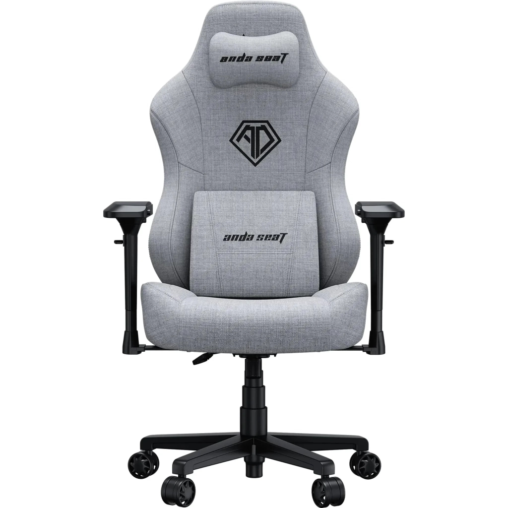 Крісло ігрове Anda Seat Phantom 3 Pro Fabric Size L Grey (AD18YC-06-G-F) - зображення 1