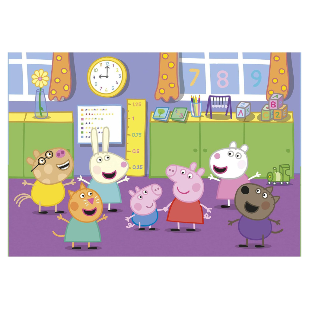 Пазл Clementoni 2 в 1 Peppa Pig, 2 по 60 елементів (24793) - зображення 2