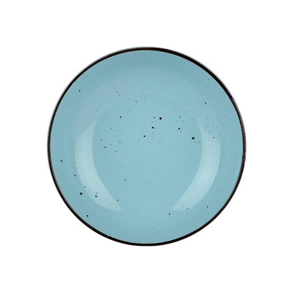 Тарілка Limited Edition Terra 20 см Супова Блакитна (YF6002-5) - зображення 1