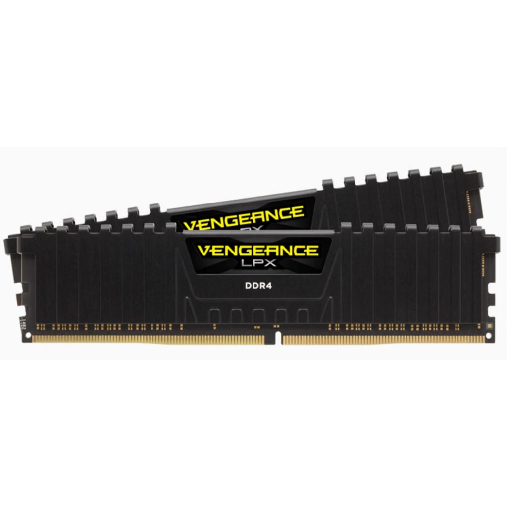 Модуль пам'яті для комп'ютера DDR4 16GGB (2x8GB) 3600 MHz Vengeance LPX Black Corsair (CMK16GX4M2C3600C20) - зображення 2