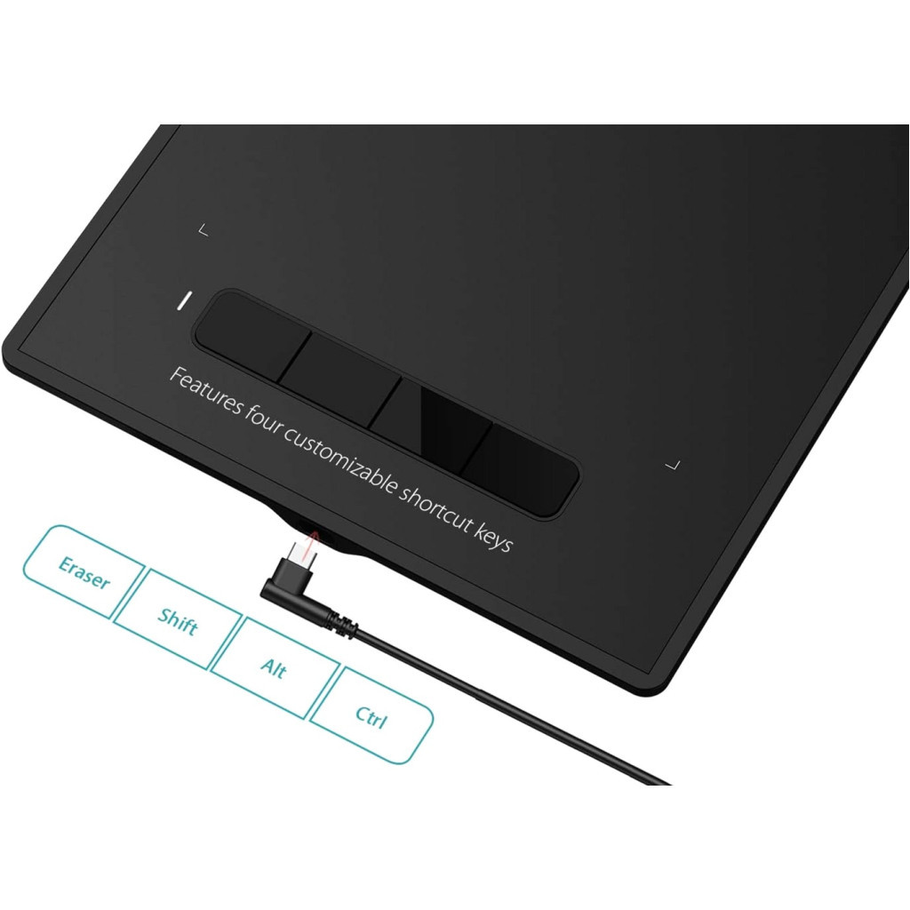 Графічний планшет XP-Pen Star G960S Plus Black - зображення 8