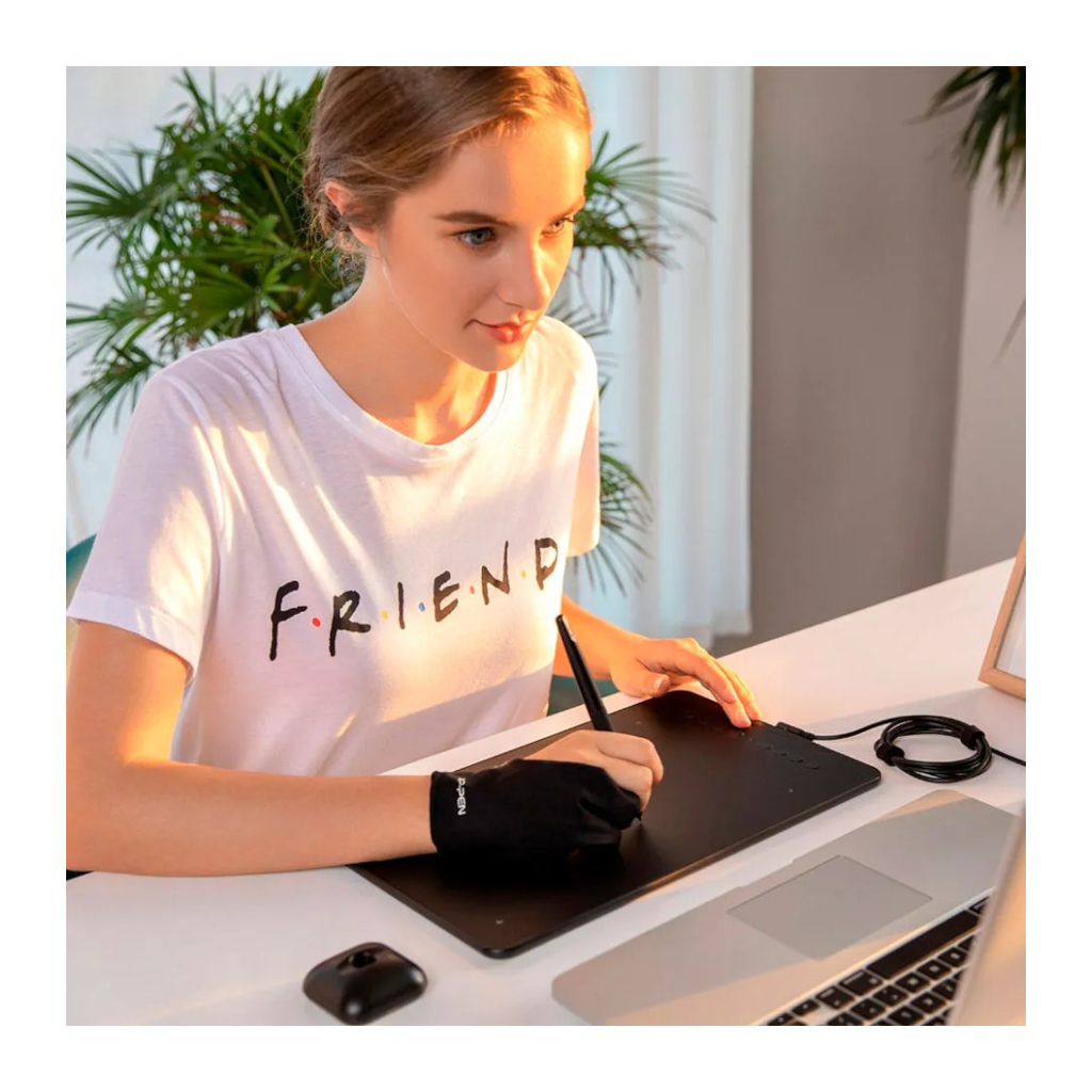 Графічний планшет XP-Pen Deco 01V2 Black - изображение 6