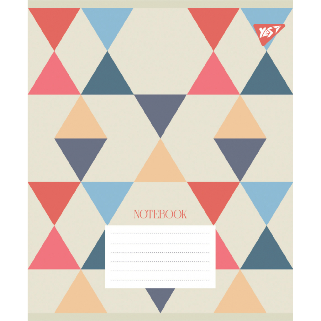 Зошит Yes Abstraction А5 60 аркушів лінія (767838) - зображення 3