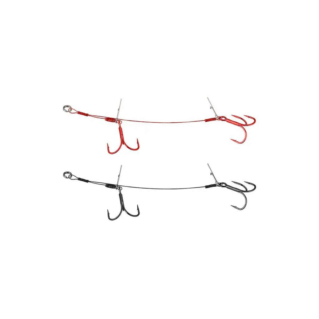 Оснащення Savage Gear Carbon49 Double Stinger 2/0 18cm 23kg (2 шт/уп.) (1854.03.02) - зображення 1