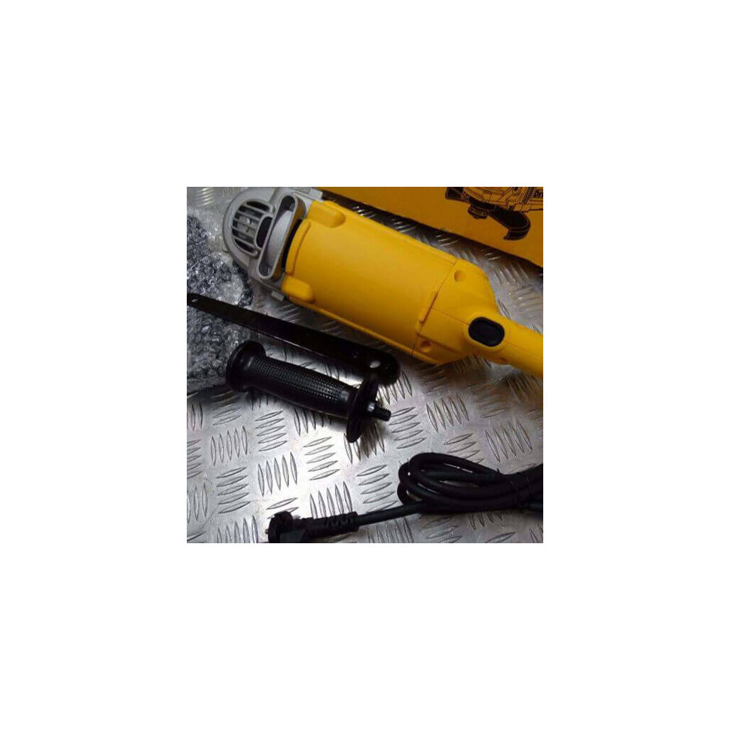 Шліфувальна машина DeWALT 2200 Вт, 6600 об/хв, 230 мм, 5.2 кг (DWE494) - зображення 4