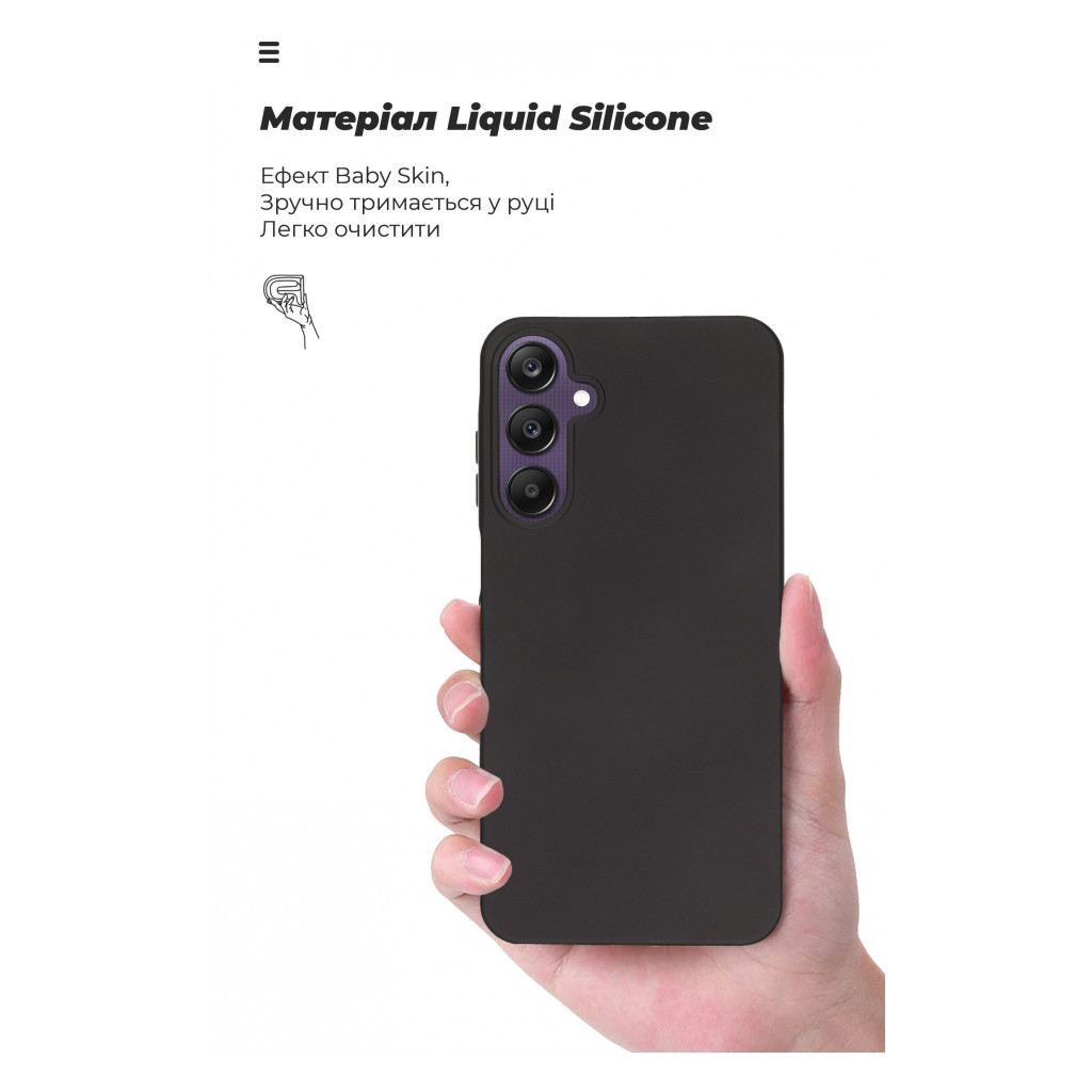 Чохол до мобільного телефона Armorstandart ICON Case Samsung A25 5G (A256) Black (ARM69656) - зображення 7