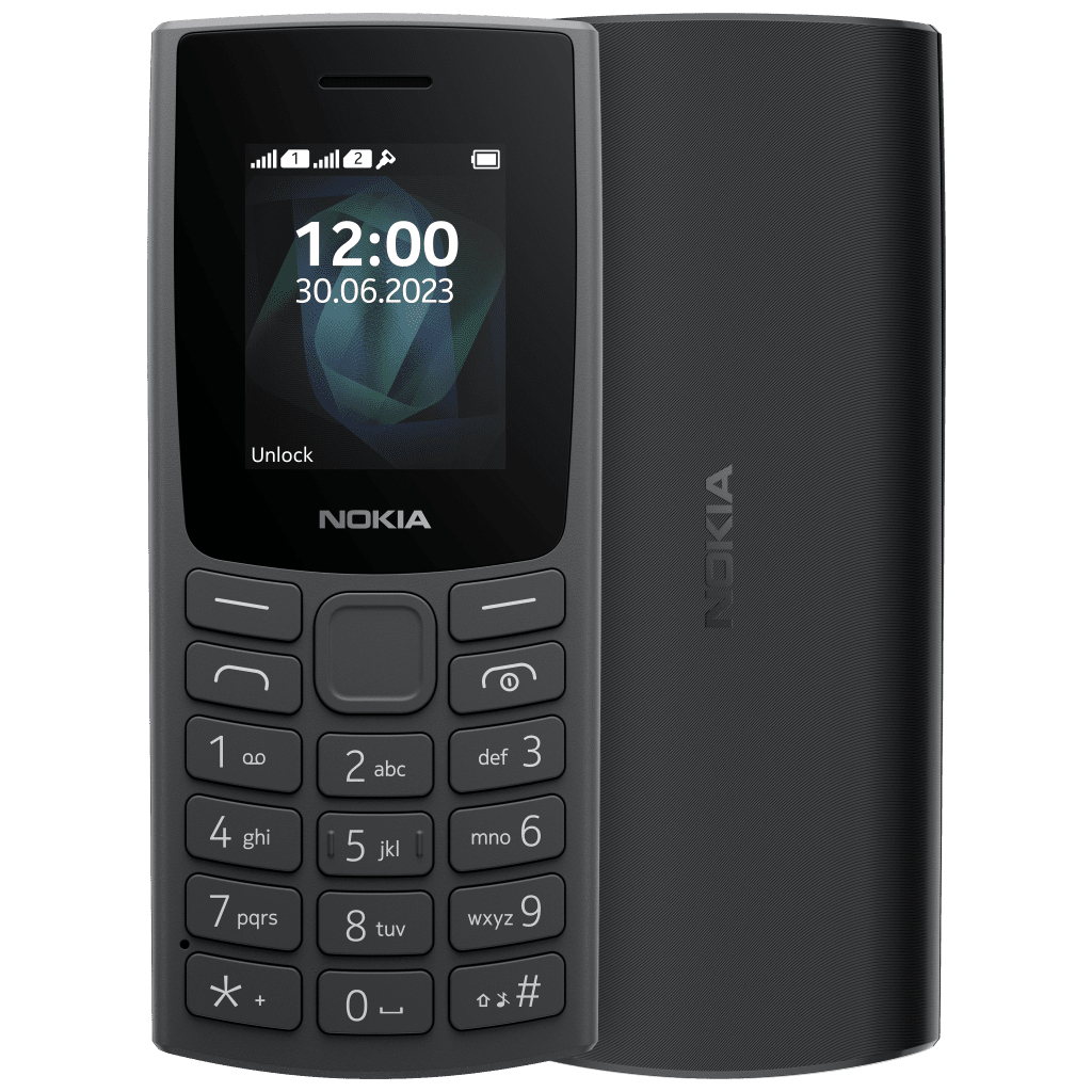 Мобільний телефон Nokia 105 DS 2023 Charcoal - зображення 1