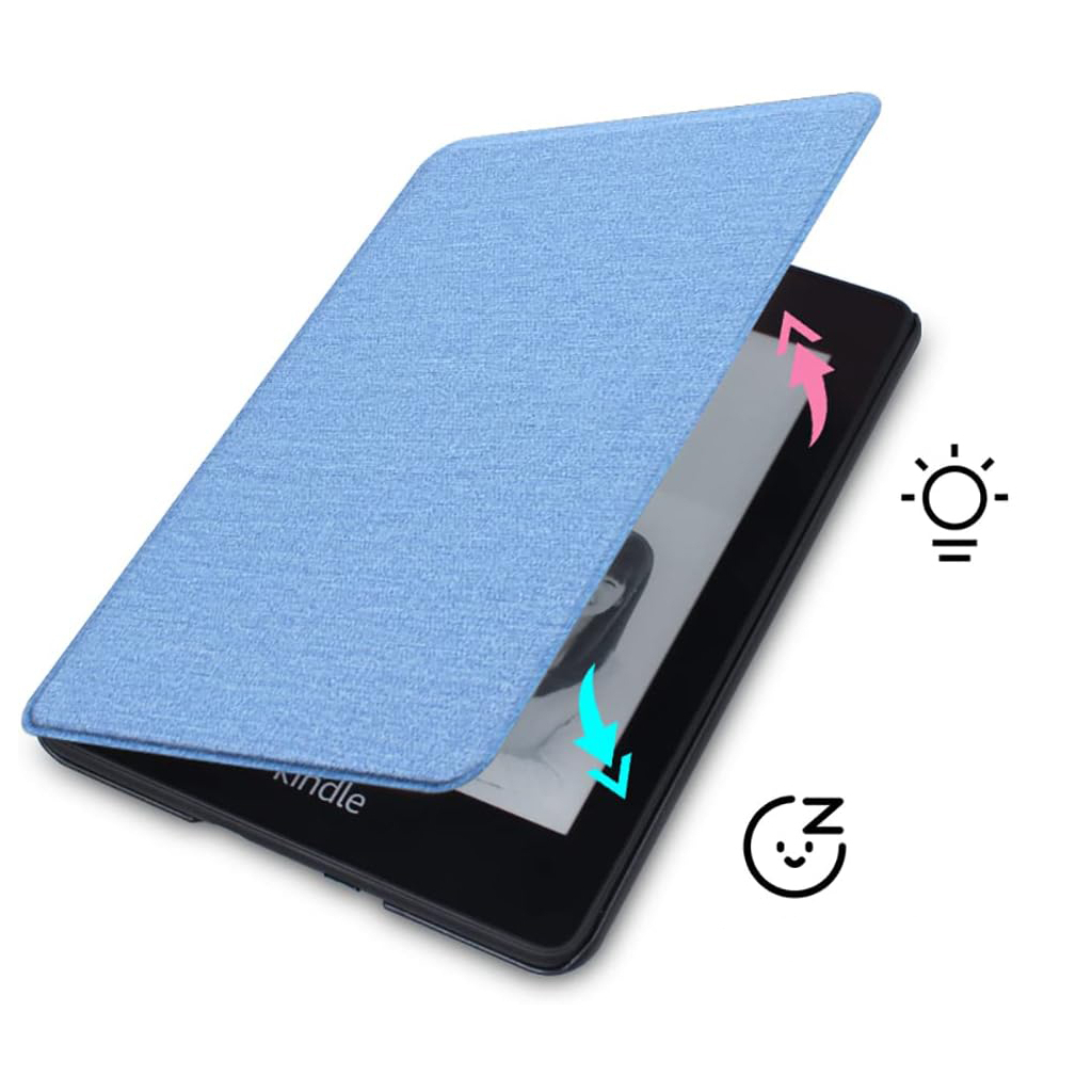 Чохол до електронної книги BeCover Smart Case Amazon Kindle Paperwhite 12th Gen. 2024 7"/Colorsoft (2024) Light Blue (712847) - зображення 4