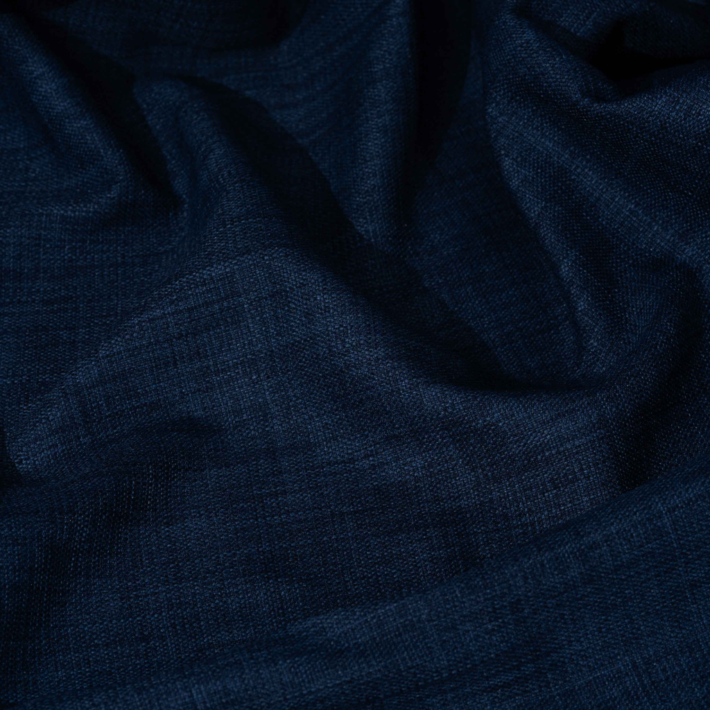 Штора Ardesto рогожка 100% поліестер, 150х270 см синій темний (ART1020NA) - зображення 5