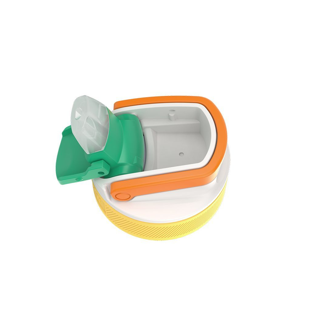 Пляшка для води Kambukka Lagoon kids Mexican Parade 400 мл жовта (11-04057) - зображення 6